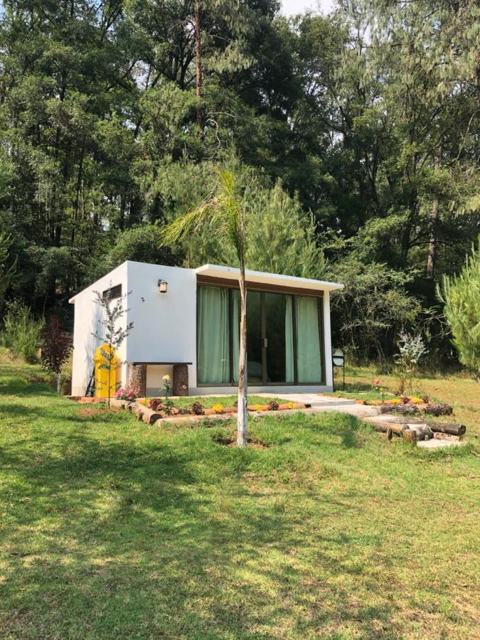 Romanticas Cabanas En Bosque Acaxochitlán Exterior foto