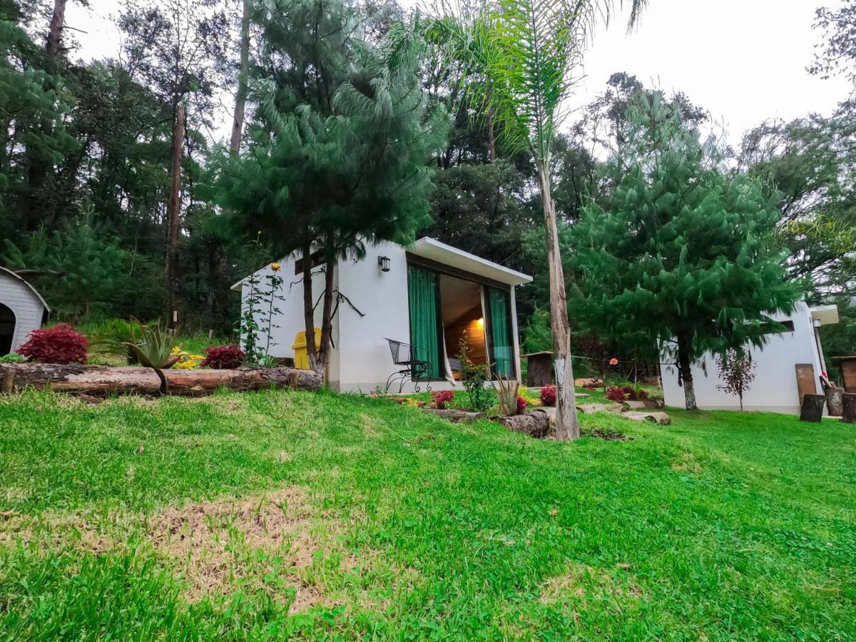 Romanticas Cabanas En Bosque Acaxochitlán Exterior foto