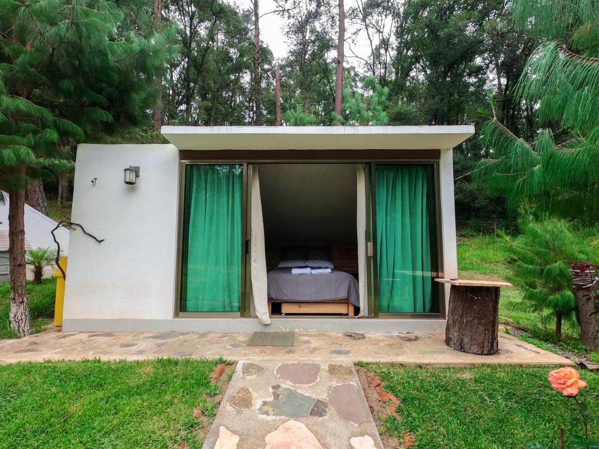Romanticas Cabanas En Bosque Acaxochitlán Exterior foto