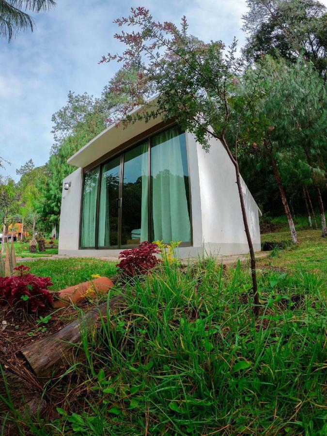 Romanticas Cabanas En Bosque Acaxochitlán Exterior foto