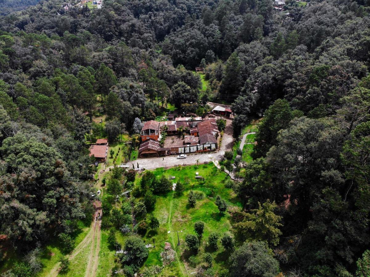 Romanticas Cabanas En Bosque Acaxochitlán Exterior foto